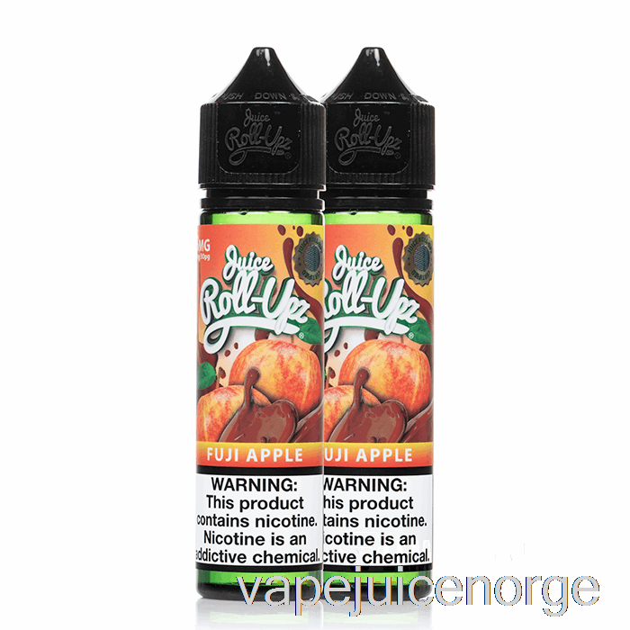 Vape Penn Fuji Eple - Juice Roll-upz E-væske - 120ml 0mg